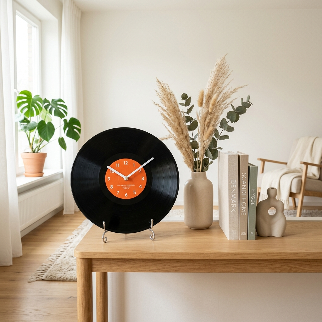Vinyl Clock