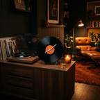 Vinyl Clock